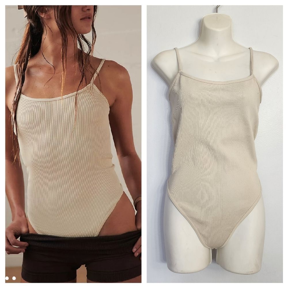 FREE PEOPLE movement x The Class turtle dove free throw bodysuit size M/L